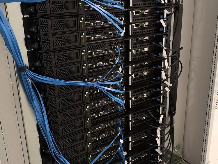 View of the HPC Cluster